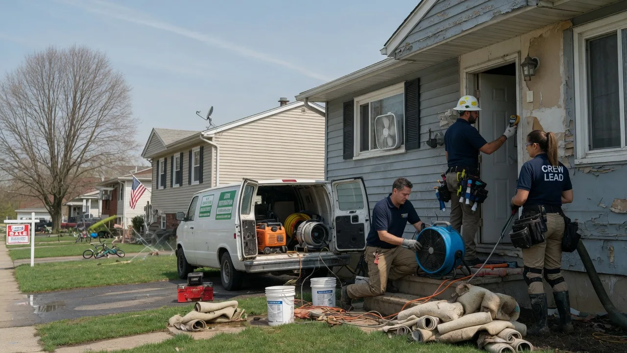 Flood Cleanup in La Cygne, KS near me